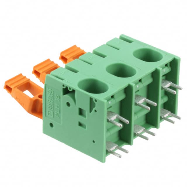 1770542 Phoenix Contact                                                                    PC TERM BLOCK 15MM 3POS GREEN