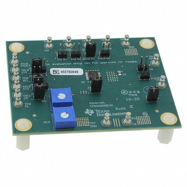 TPS2H000EVM Texas Instruments                                                                    EVAL BOARD FOR TPS2H000-Q1