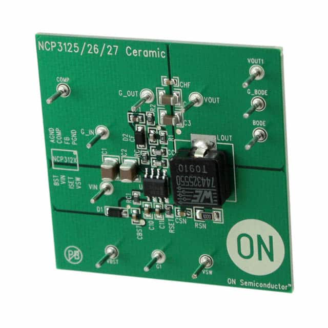 NCP3126CRAGEVB ON Semiconductor                                                                    BOARD EVALUATION NCP3126 CERAMIC