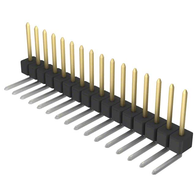 PBC16SGBN Sullins Connector Solutions                                                                    CONN HEADER .100 SINGL R/A 16POS