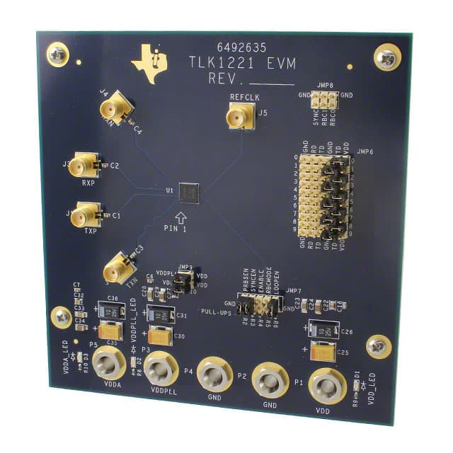 TLK1221EVM Texas Instruments                                                                    EVAL MODULE FOR TLK1221