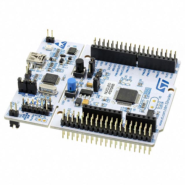 NUCLEO-F070RB STMicroelectronics                                                                    KIT NUCLEO DEV STM32 F0 SERIES