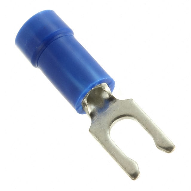 PV14-6LF-M Panduit Corp                                                                    CONN SPADE TERM 14-16AWG #6 BLU