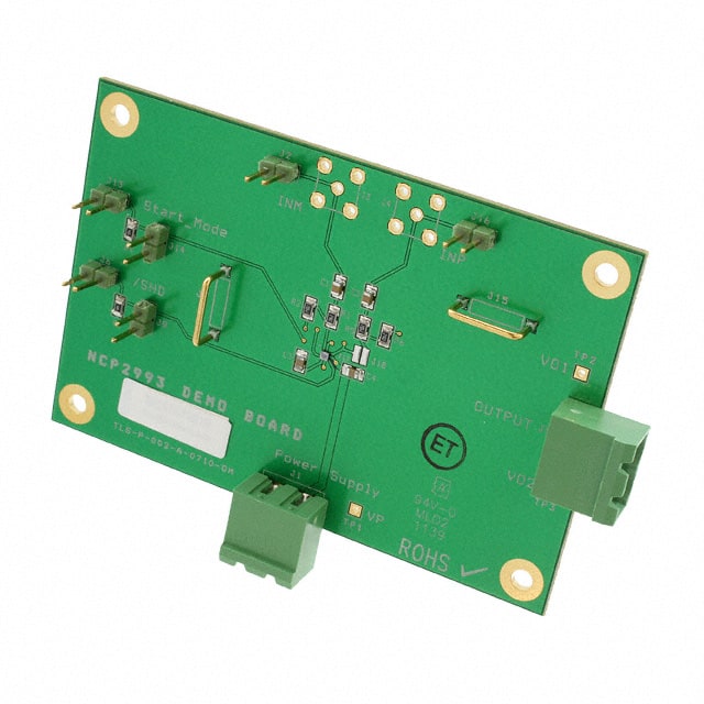 NCP2993FCT2GEVB ON Semiconductor                                                                    BOARD EVAL NCP2993 AUDIO PWR AMP