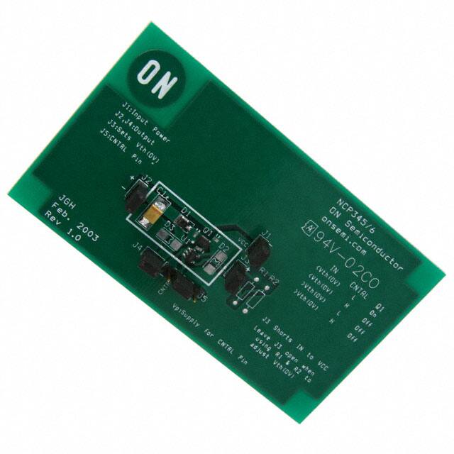 NCP345EVB ON Semiconductor                                                                    EVAL BOARD FOR NCP345