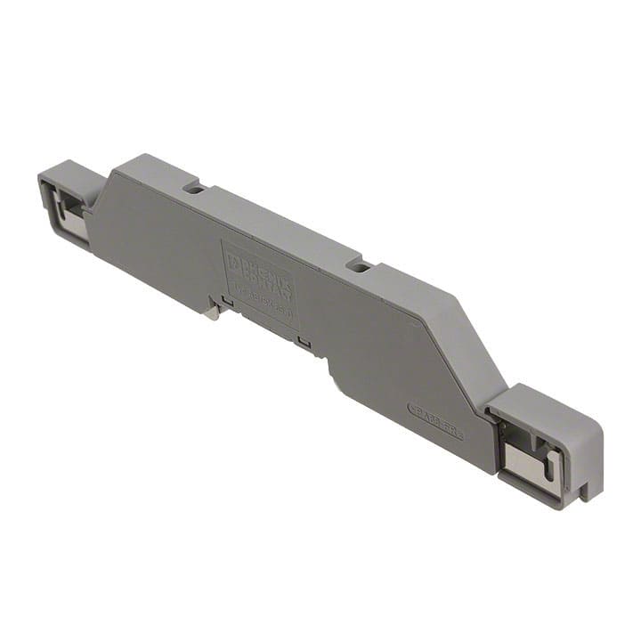 3026900 Phoenix Contact                                                                    SUPPORT BRKT DIN RAIL 6.2MM GRAY