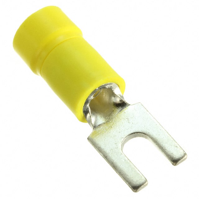 PV10-6F-L Panduit Corp                                                                    CONN SPADE TERM 10-12AWG #6 YEL