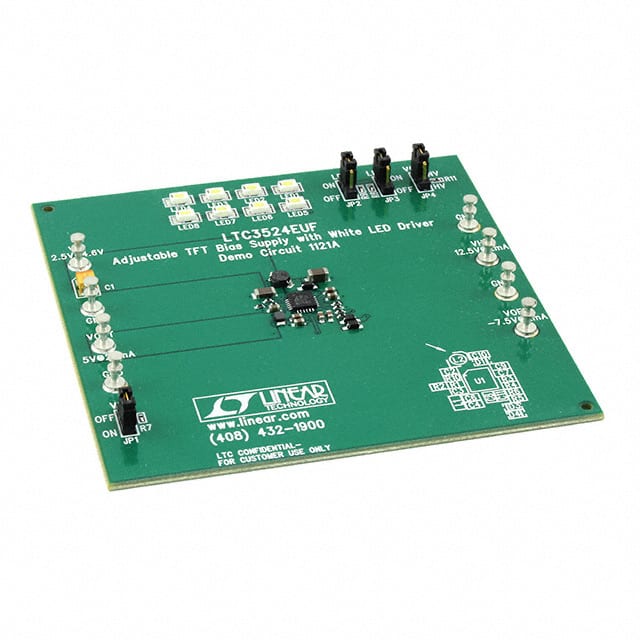 DC1121A Linear Technology/Analog Devices                                                                    BOARD EVAL FOR LTC3524EUF