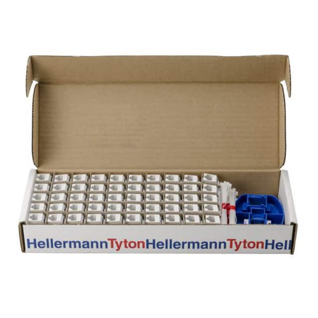 RJ45FC5EB-W HellermannTyton                                                                    INSERT RJ45 JACK TO IDC 50/BX