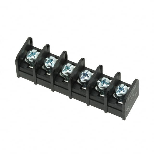 NC6-P107-06 TE Connectivity AMP Connectors                                                                    CONN BARRIER STRIP 6CIRC 0.375