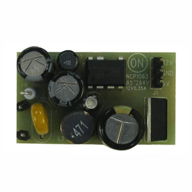 NCP1063BUCKGEVB ON Semiconductor                                                                    EVAL BOARD NCP1063BUCKG