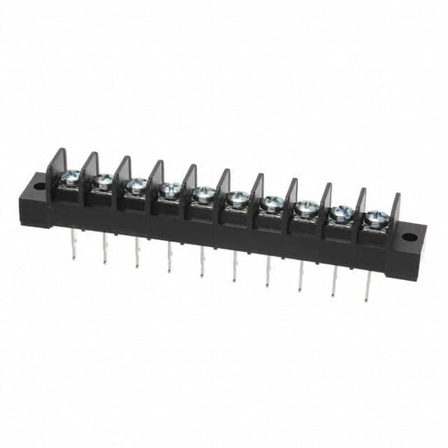 JC6-T207-10 TE Connectivity AMP Connectors                                                                    CONN BARRIER STRP 10CIRC 0.375