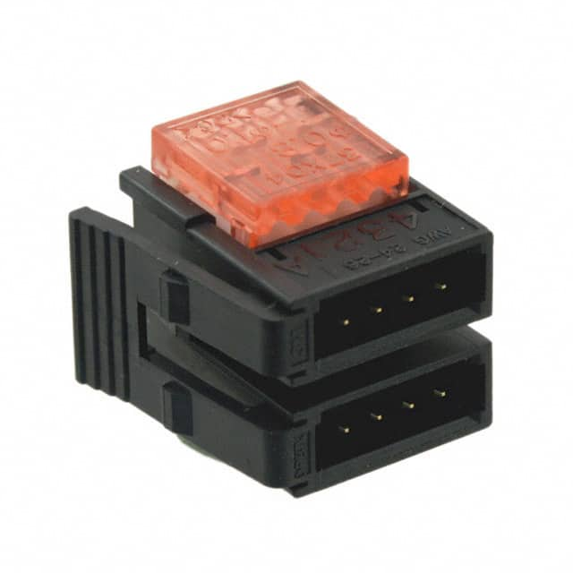 37108-3101-0W0 FL 3M                                                                    CONN PLUG 8POS(4X2) 26-24AWG RED