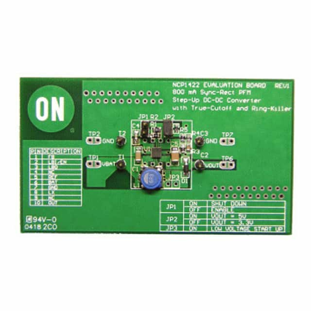 NCP1422GEVB ON Semiconductor                                                                    EVAL BOARD NCP1422G