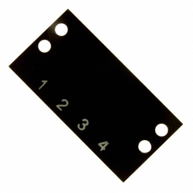 MS-4-140 Cinch Connectivity Solutions                                                                    BARRIER BLOCK MARKER STRIP 4POS