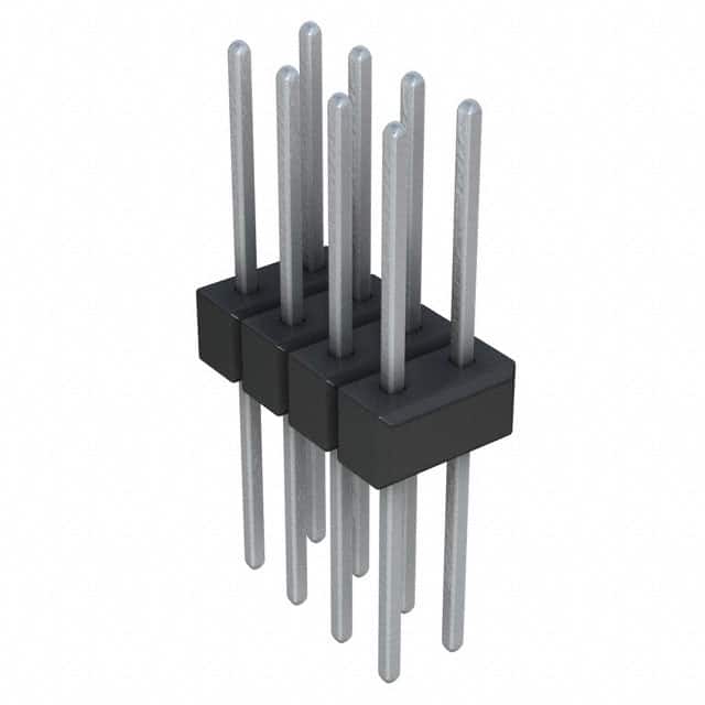PEC04DFCN Sullins Connector Solutions                                                                    CONN HEADER .100 DUAL STR 8POS