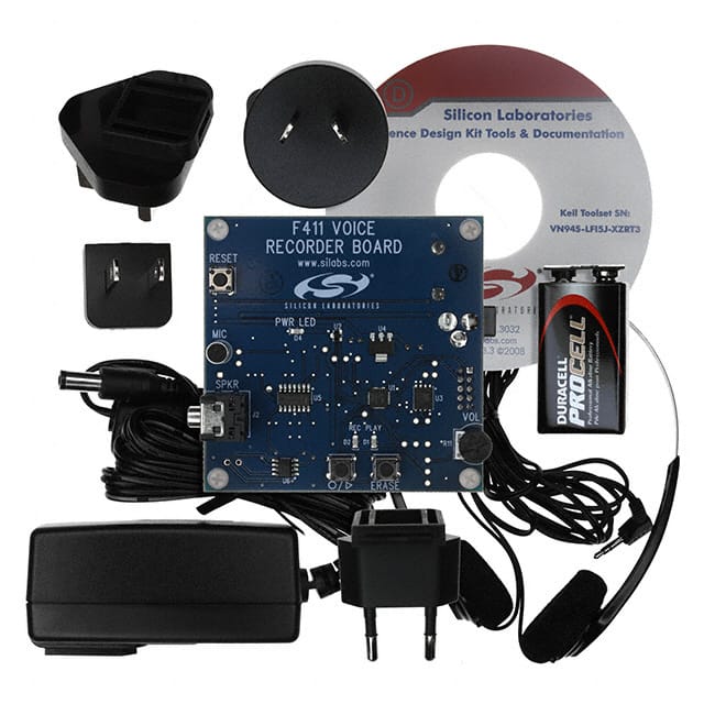 VOICE-RECORD-RD Silicon Labs                                                                    KIT REF DESIGN VOICE RECORD F41X