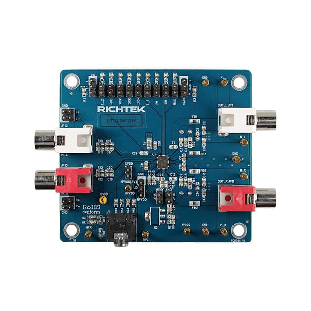 EVB_RT9118GQW Richtek USA Inc.                                                                    EVAL MODULE FOR RT9118GQW