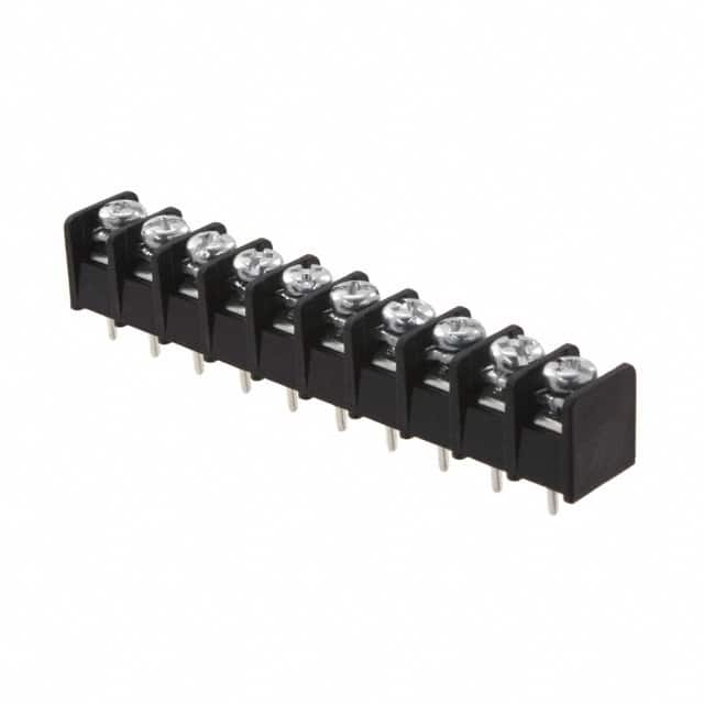 4DB-P108-10 TE Connectivity AMP Connectors                                                                    CONN BARRIER STRP 10CIRC 0.325