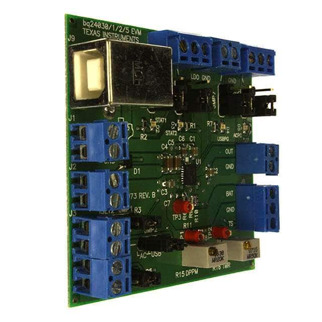 BQ24030EVM Texas Instruments                                                                    EVALUATION MODULE FOR BQ24030