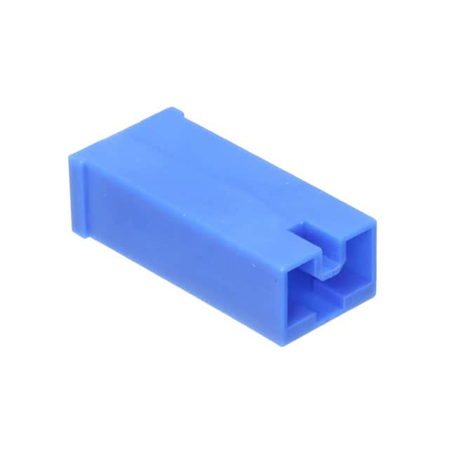 179970-6 TE Connectivity AMP Connectors                                                                    CONN RCPT HOUSING 0.25 1POS BLUE