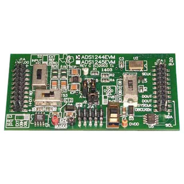 ADS1244EVM Texas Instruments                                                                    EVALUATION MODULE FOR ADS1244