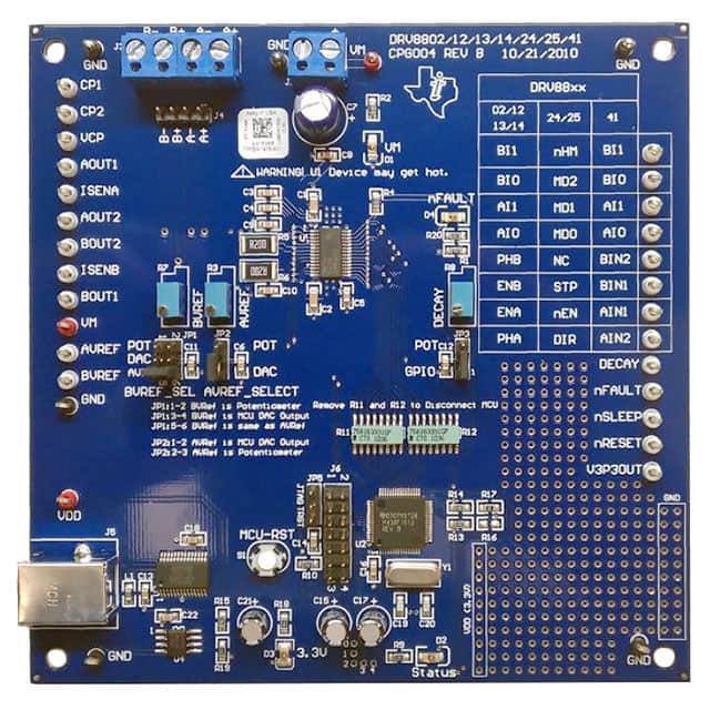 DRV8813EVM Texas Instruments                                                                    EVAL MODULE FOR DRV8813