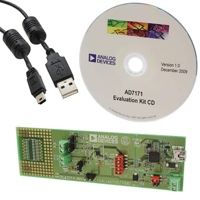 EVAL-AD7171EBZ Analog Devices Inc.                                                                    BOARD EVAL FOR AD7171