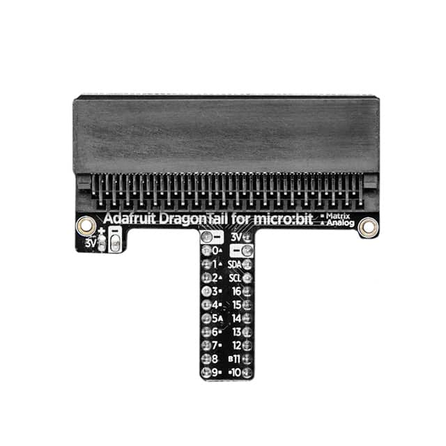 3695 Adafruit Industries LLC                                                                    DRAGONTAIL FOR MICRO:BIT - FULLY