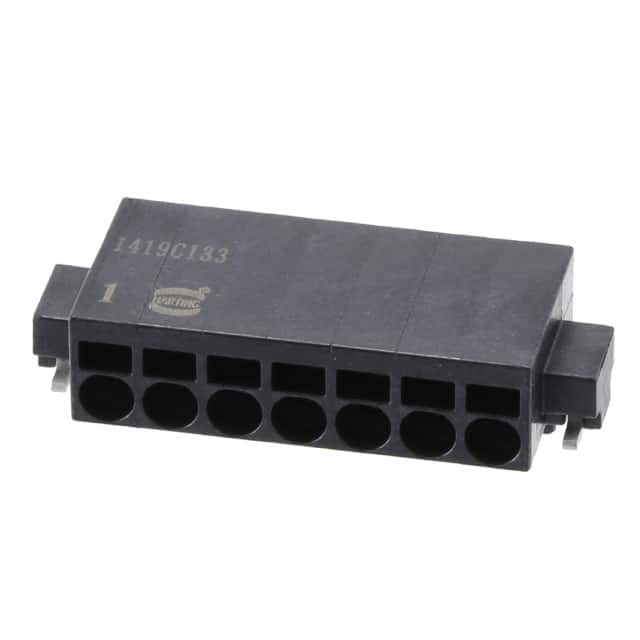 14010713102000 HARTING                                                                    TERM BLK SIDE ENTRY 7POS 2.54MM