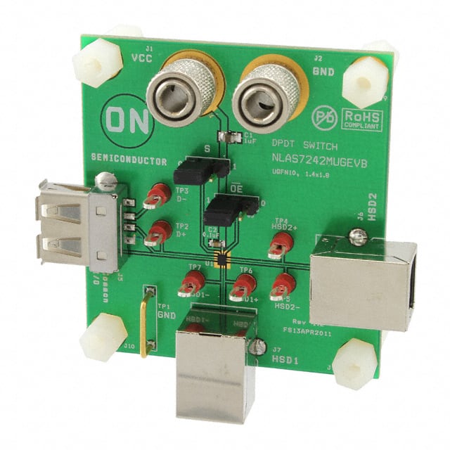 NLAS7242MUGEVB ON Semiconductor                                                                    BOARD EVAL DPDT SWITCH NLAS7242