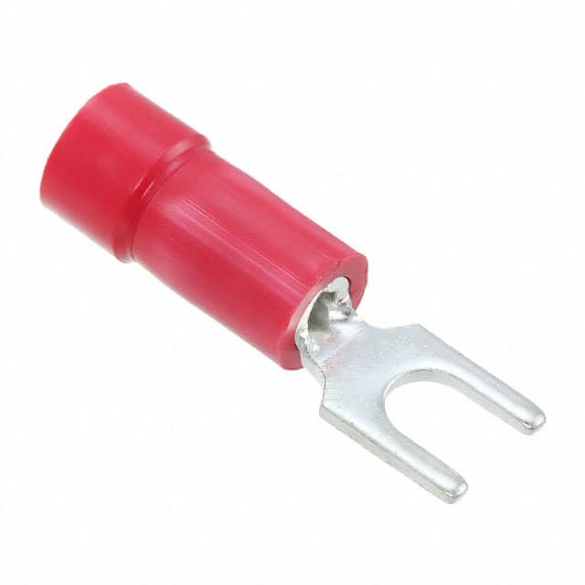 PV18-6FN-MY Panduit Corp                                                                    CONN SPADE TERM 18-22AWG #6 RED