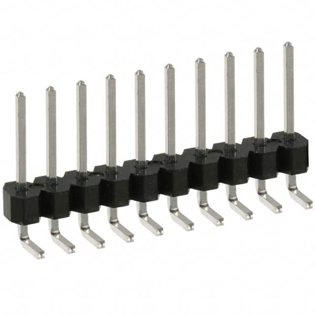 PEC10SGAN Sullins Connector Solutions                                                                    CONN HEADER .100 SINGL R/A 10POS