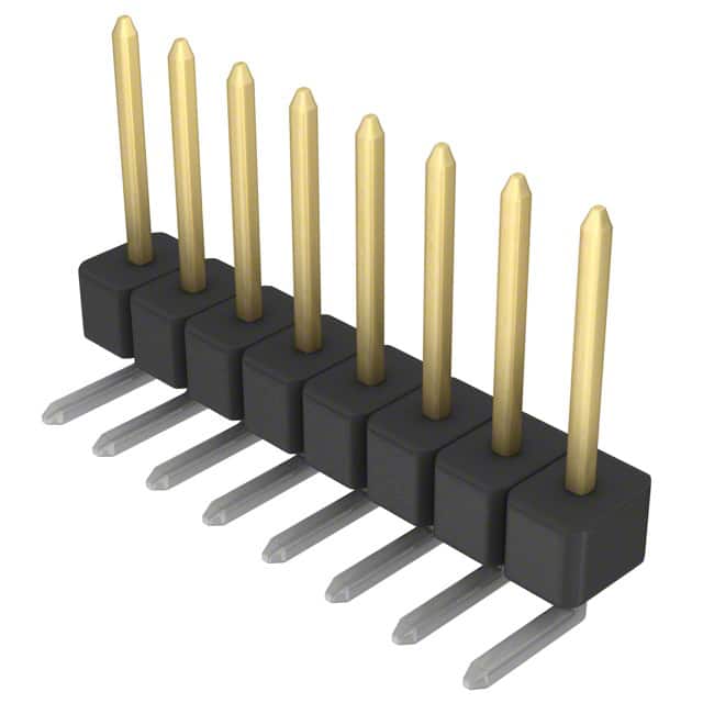 PBC08SGAN Sullins Connector Solutions                                                                    CONN HEADER .100 SINGL R/A 8POS
