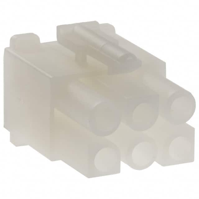 0019091069 Molex, LLC                                                                    CONN RECEPTACLE 6POS .093