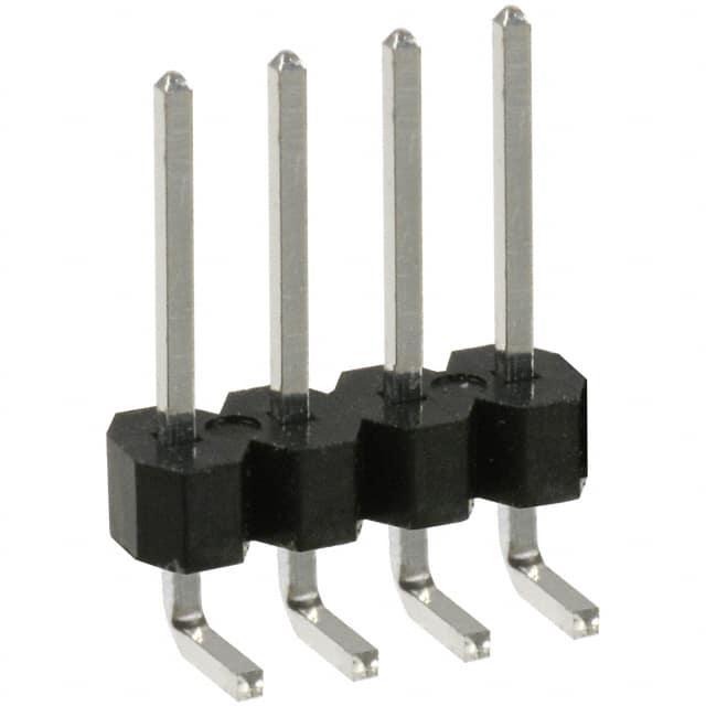 PEC04SGAN Sullins Connector Solutions                                                                    CONN HEADER .100 SINGL R/A 4POS