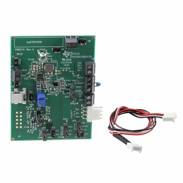 BQ27531EVM Texas Instruments                                                                    EVAL MODULE FOR BQ27531