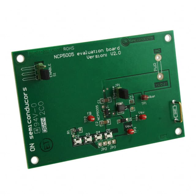 NCP5005GEVB ON Semiconductor                                                                    EVAL BOARD FOR NCP5005G