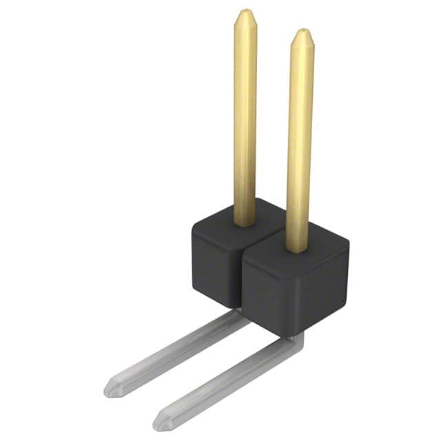 PBC02SGBN Sullins Connector Solutions                                                                    CONN HEADER .100 SINGL R/A 2POS