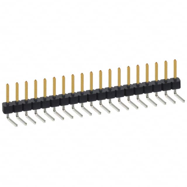 PBC19SBBN Sullins Connector Solutions                                                                    CONN HEADER .100 SINGL R/A 19POS