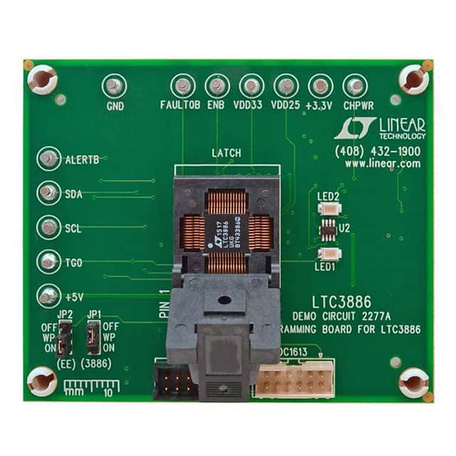 DC2277A Linear Technology/Analog Devices                                                                    PROGRAMMING BOARD LTC3886 QFN