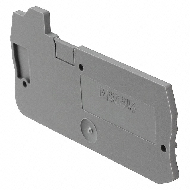 3033045 Phoenix Contact                                                                    END COVER GRAY