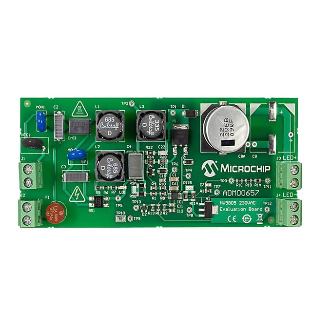 ADM00657 Microchip Technology                                                                    EVALUATION BOARD 230VAC HV9805