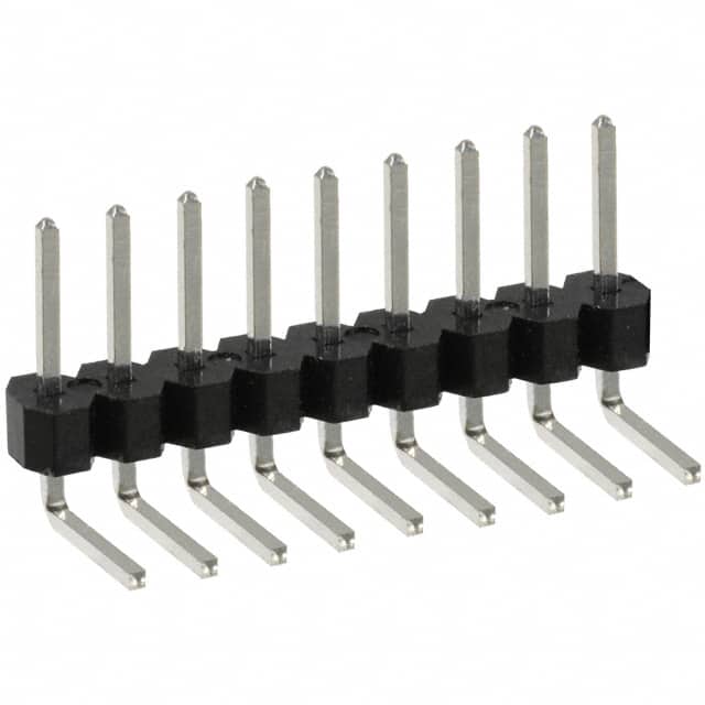 PEC09SBBN Sullins Connector Solutions                                                                    CONN HEADER .100 SINGL R/A 9POS