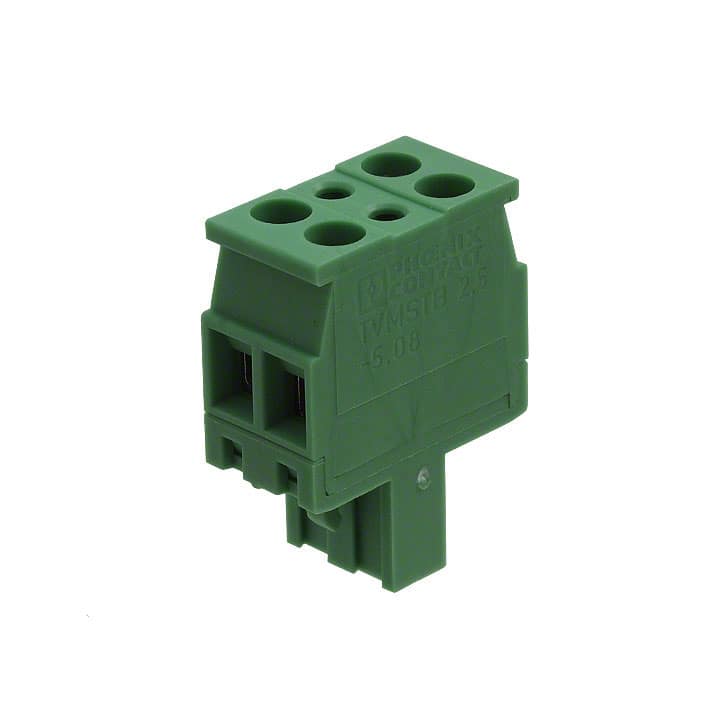 1719008 Phoenix Contact                                                                    TERM BLOCK PLUG 2POS 5.08MM