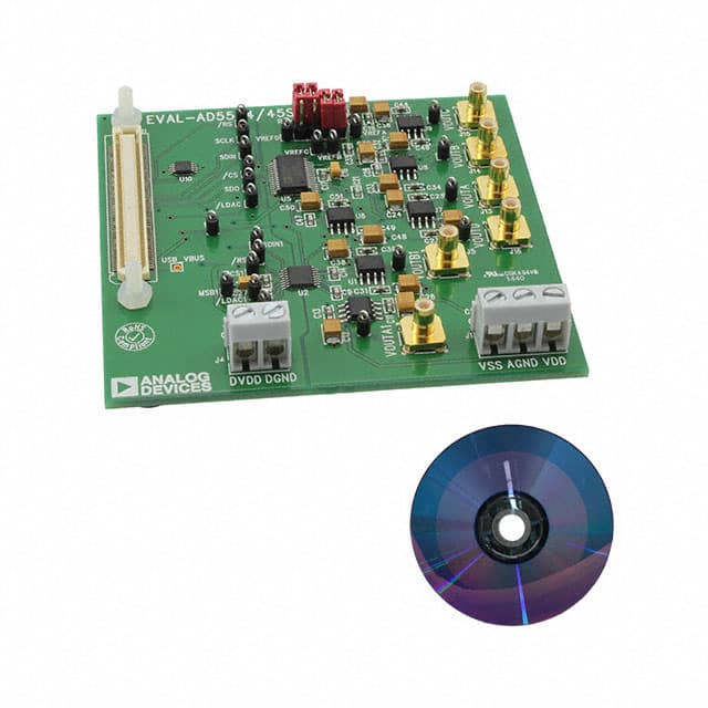 EV-AD5544/45SDZ Analog Devices Inc.                                                                    EVAL BOARD DAC AD5544 AD5545