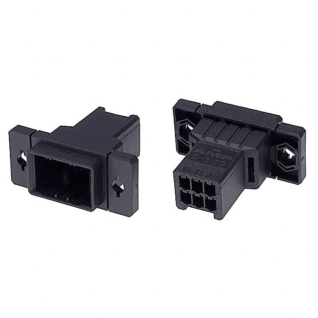 178803-3 TE Connectivity AMP Connectors                                                                    CONN HOUSING TAB 6POS DUAL PANEL