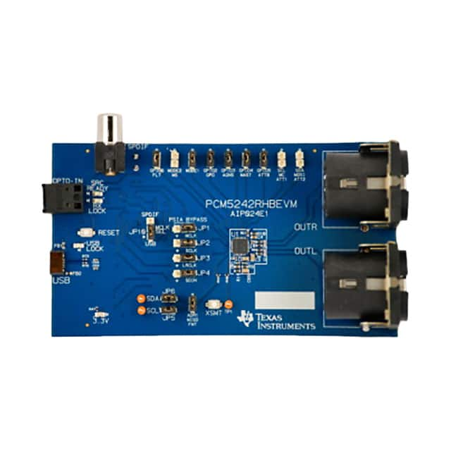 PCM5242RHBEVM Texas Instruments                                                                    EVAL BOARD FOR PCM5242RHB