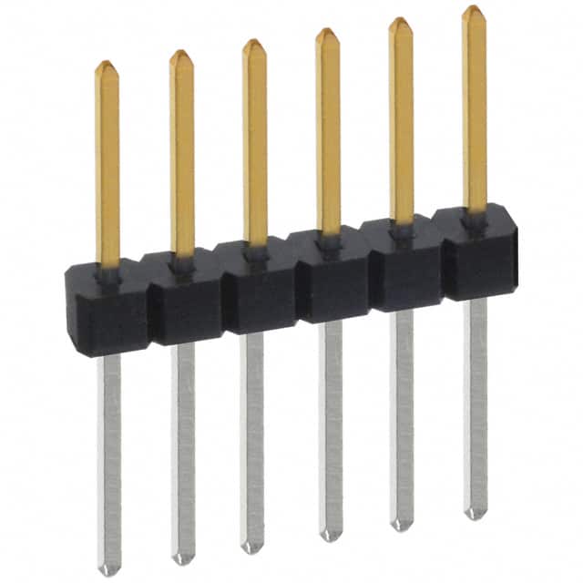 PBC06SFBN Sullins Connector Solutions                                                                    CONN HEADER .100 SINGL STR 6POS