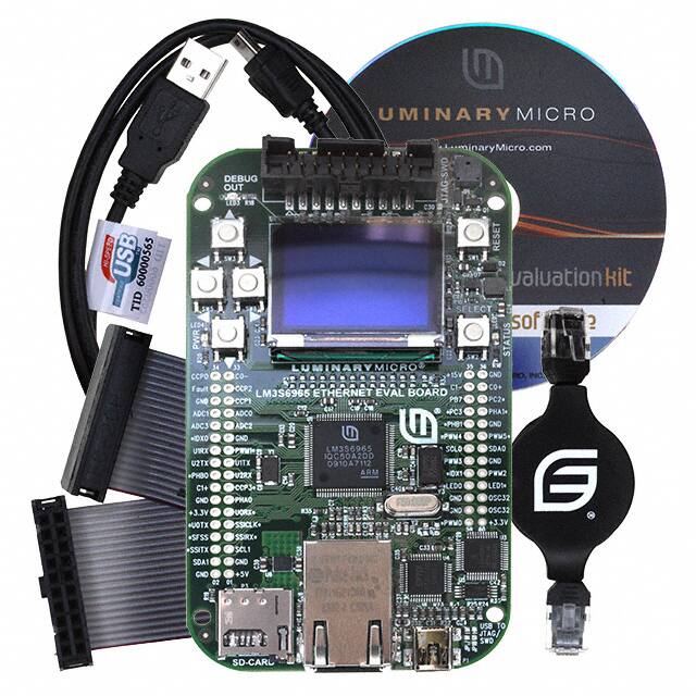 EKT-LM3S6965 Texas Instruments                                                                    BOARD EVAL LM3S6965 ETHERNET